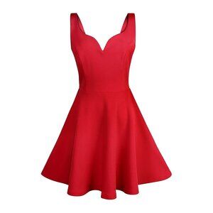 Crimson Cocktail Dress